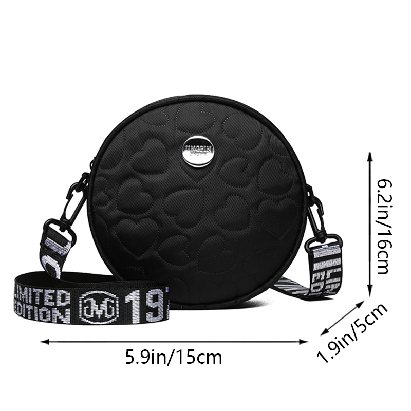 Elegant Padded Circular Crossb - Edc Carry Bag review and price