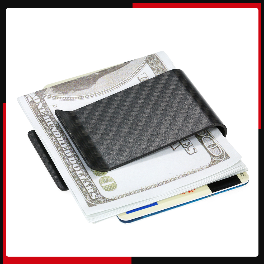 Money Clip Black Carbon Fiber  - Money Clip Magnetic review and price